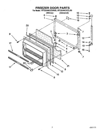 Diagram for RT20AKXZW00