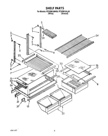 Diagram for RT25BKXAW00