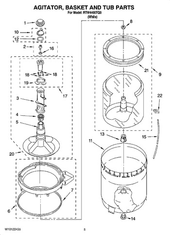 Diagram for RTW4400TQ0