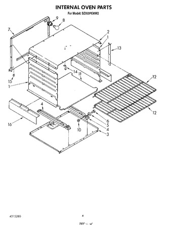 Diagram for SE950PERW2