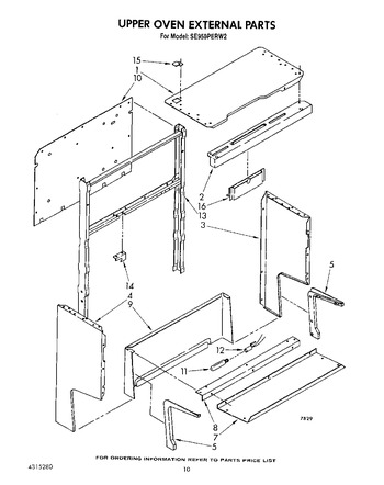 Diagram for SE950PERW2