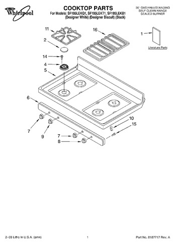 Diagram for SF195LEKQ1