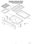 Diagram for 06 - Drawer & Broiler Parts, Miscellaneous Parts