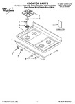 Diagram for 01 - Cooktop Parts