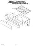 Diagram for 06 - Drawer & Broiler Parts, Optional Parts (not Included)