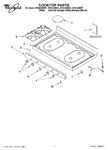 Diagram for 01 - Cooktop Parts