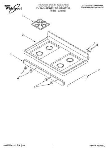 Diagram for SF304PEEW0