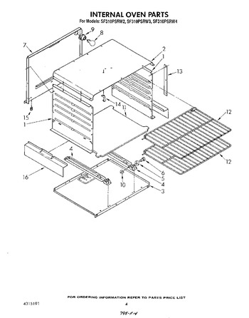 Diagram for SF310PSRW3