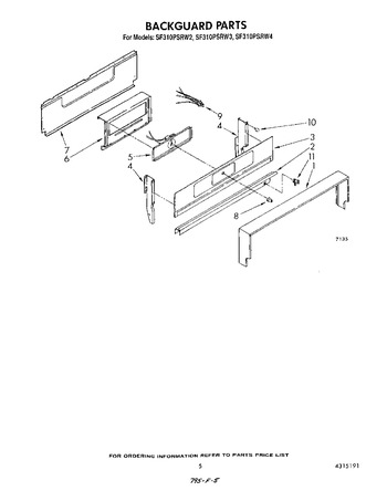 Diagram for SF310PSRW3