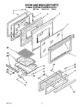 Diagram for 03 - Door And Broiler