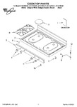 Diagram for 01 - Cooktop Parts