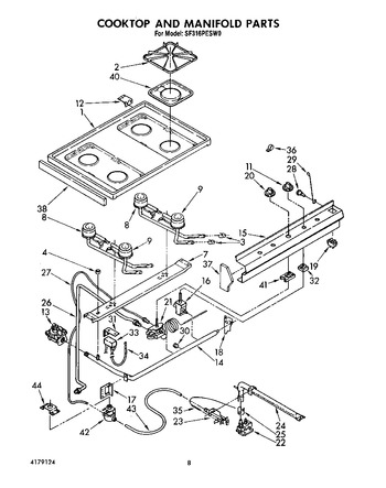 Diagram for SF316PESW0