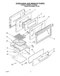 Diagram for 02 - Oven Door And Broiler