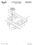 Diagram for 01 - Cooktop