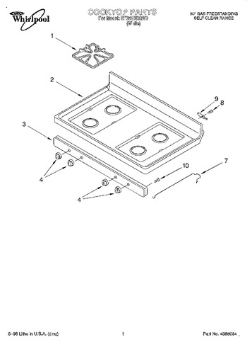 Diagram for SF350BEGW0