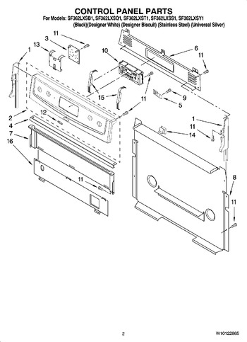 Diagram for SF362LXSB1