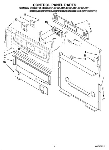 Diagram for SF362LXTS1