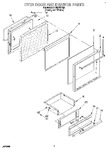 Diagram for 07 - Oven Door And Drawer