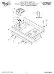 Diagram for 01 - Cooktop, Literature