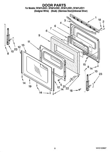 Diagram for SF367LSXQ1