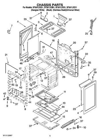 Diagram for SF367LXSY1