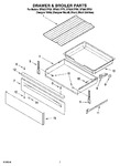 Diagram for 05 - Drawer & Broiler Parts