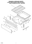 Diagram for 05 - Drawer & Broiler Parts