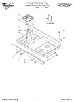 Diagram for 01 - Cooktop, Literature