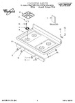 Diagram for 01 - Cooktop, Literature