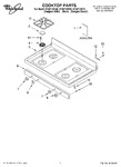 Diagram for 01 - Cooktop, Literature