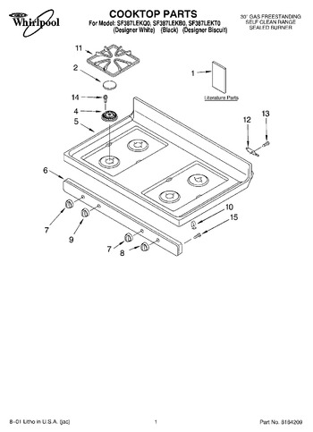 Diagram for SF387LEKB0