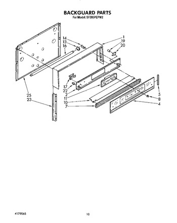 Diagram for SF395PEPW2