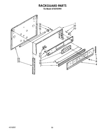 Diagram for SF395PEPW4