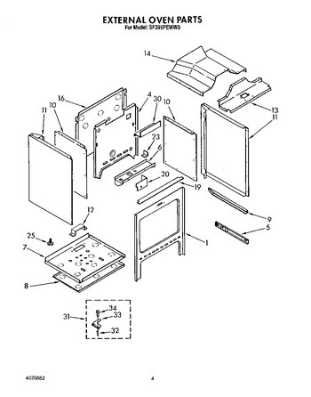 Diagram for SF395PEWW0