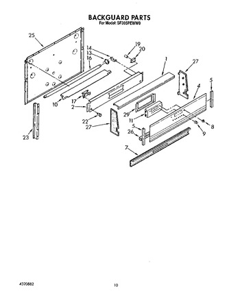 Diagram for SF395PEWW0