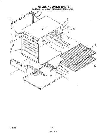 Diagram for SF5140SRW6