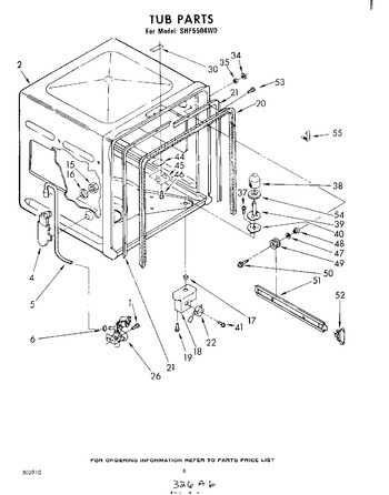 Diagram for SHF5504W0