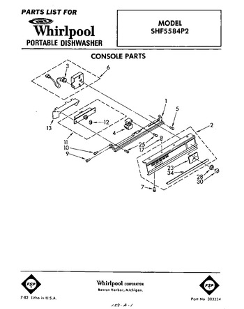 Diagram for SHF5584P2