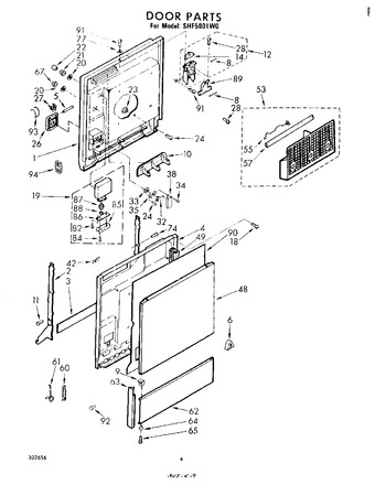 Diagram for SHF5801W0