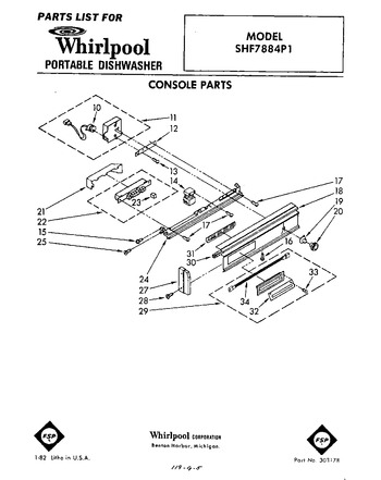 Diagram for SHF7884P1