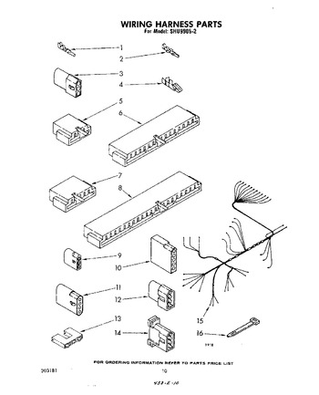 Diagram for SHU99052