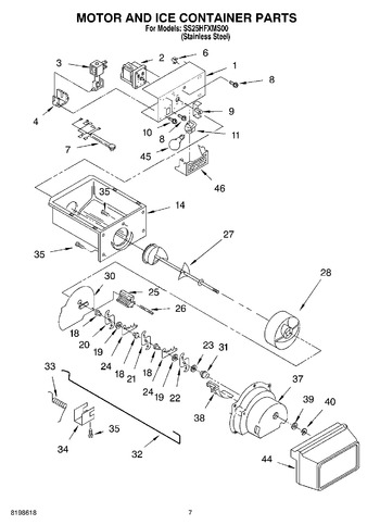 Diagram for SS25HFXMS00