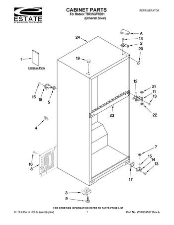 Diagram for T8RXNGFWD01