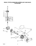 Diagram for 07 - Brake, Clutch, Gearcase, Motor And Pump