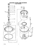 Diagram for 05 - Agitator, Basket And Tub