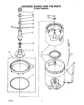 Diagram for TAWS690AN0