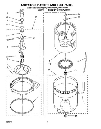 Diagram for TAWS700BQ0