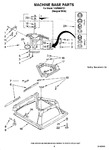 Diagram for 05 - Machine Base Parts