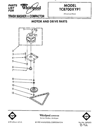 Diagram for TC8700XYP1