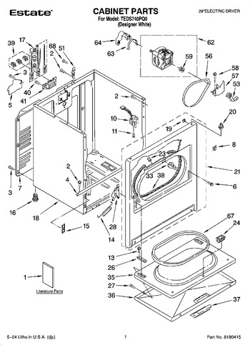 Diagram for TEDS740PQ0